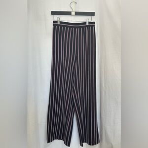 Gianni Bini - Black and Red Striped Wide Leg Pants